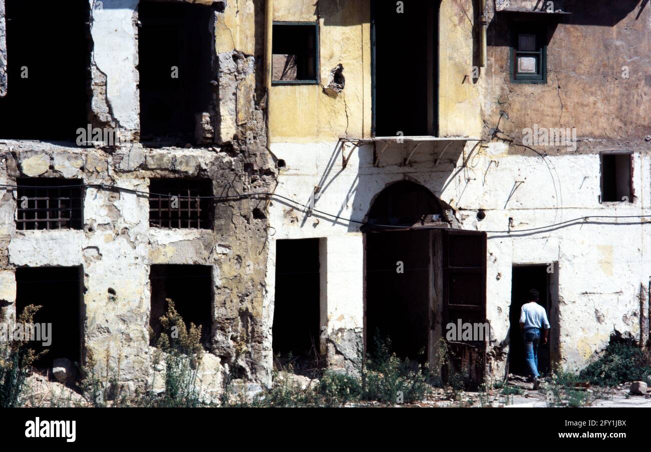 Palerme, Sicile 1985 Banque D'Images