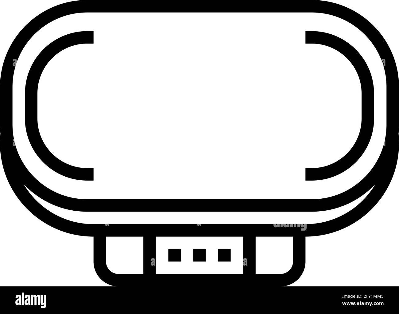 Illustration Vectorielle De L Icone Representant Une Ligne De Balance Pour Nouveau Ne Image Vectorielle Stock Alamy