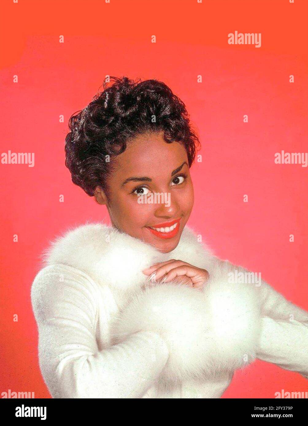 DIAHANN CARROLL (1935-2019) actrice et chanteuse américaine vers 1965 Banque D'Images