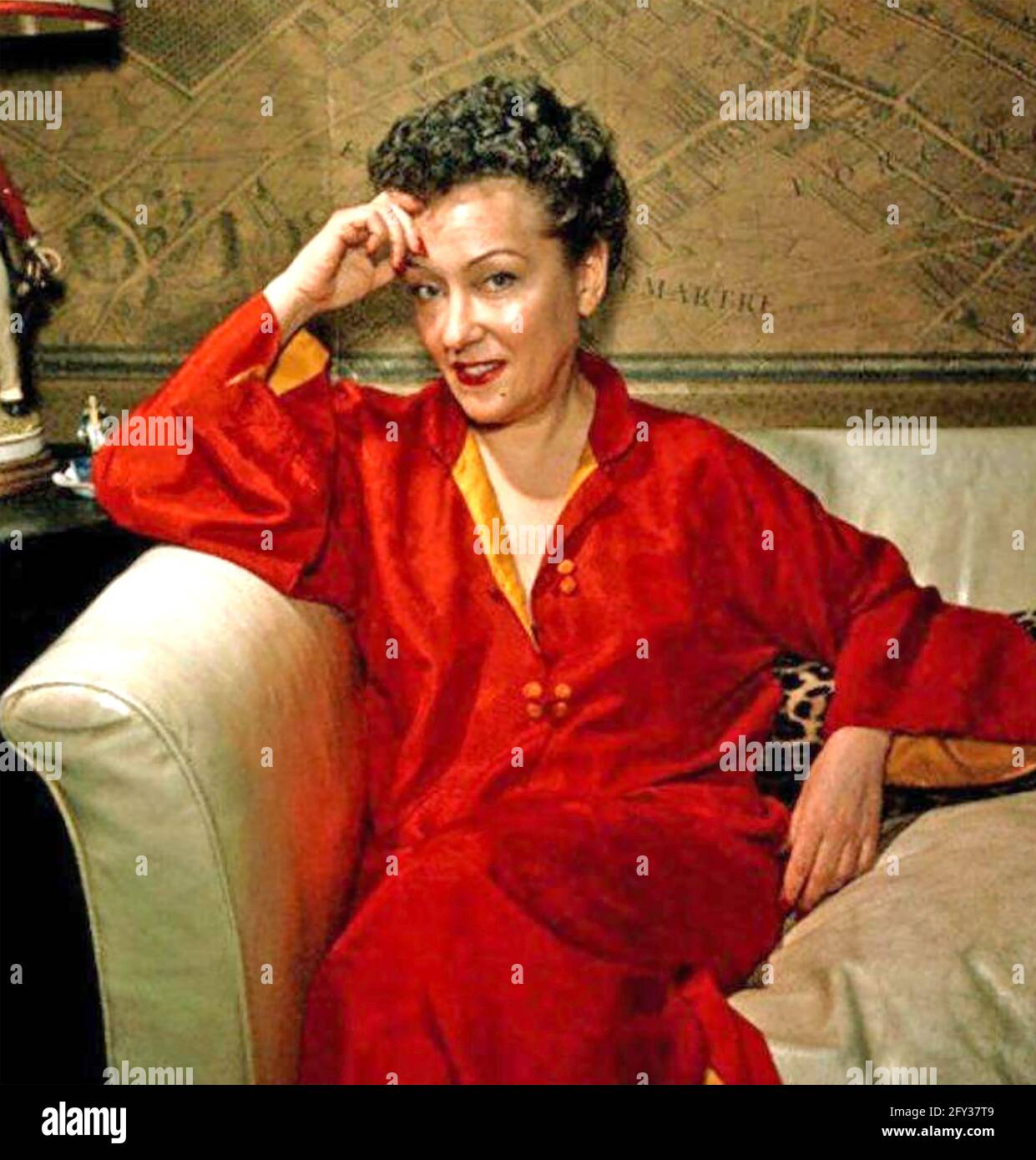 GLORIA SWANSON (1899-1983) actrice américaine vers 1950 Banque D'Images