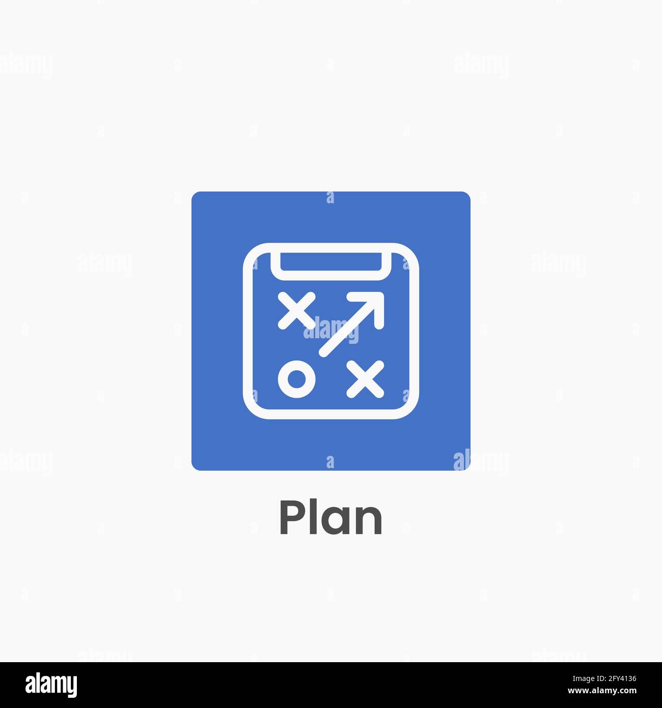 Icône simple pour l'application finance Illustration de Vecteur