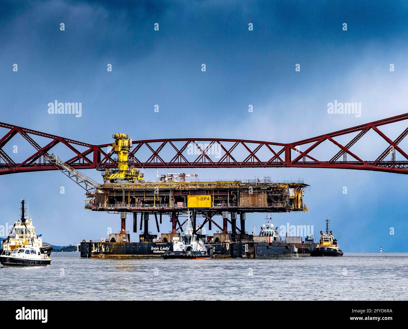 Structures remorquées par remorqueurs Banque D'Images