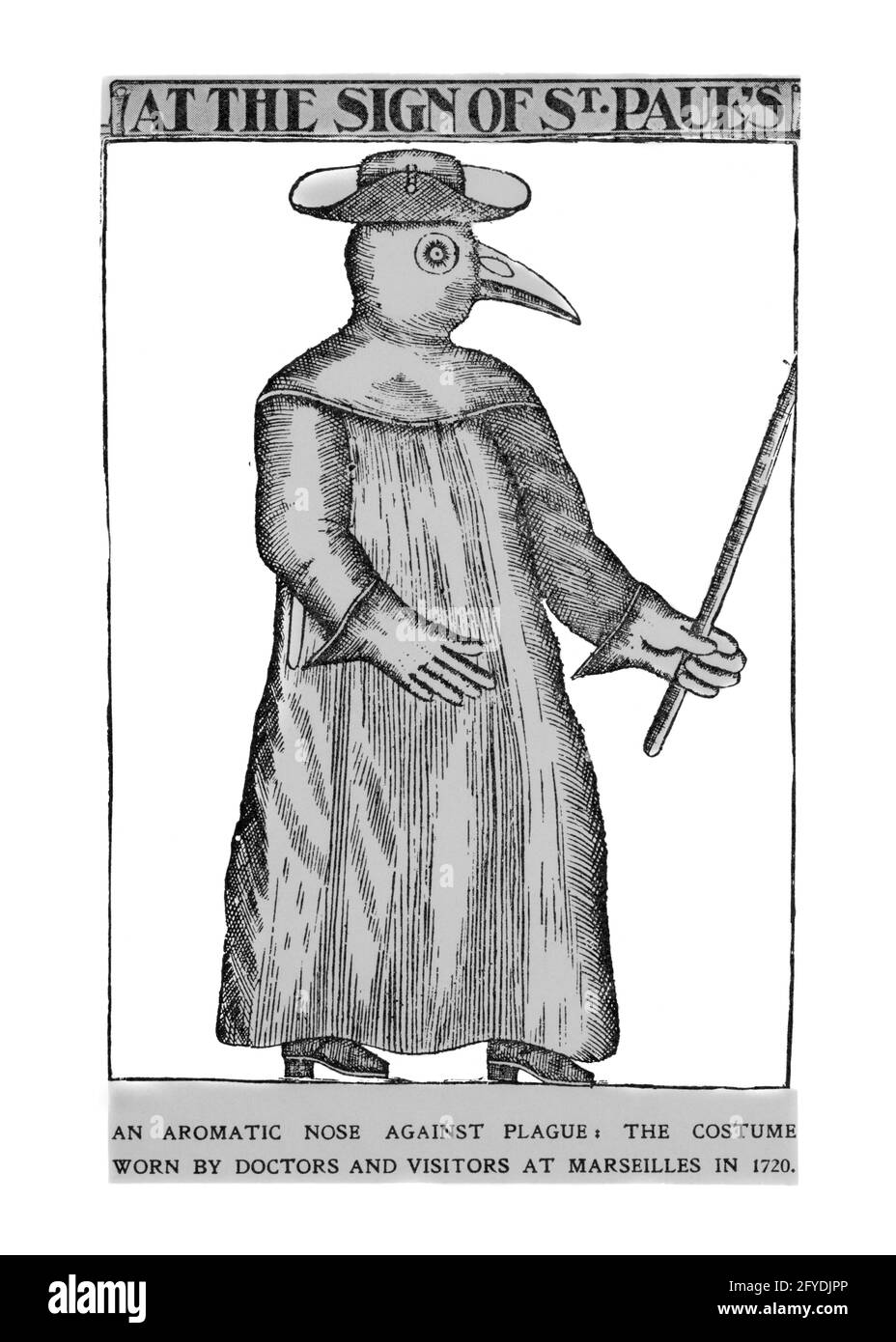 1340S COSTUME PORTÉ PAR LES MÉDECINS TRAITANT LA PESTE A MIS NEZ CONTIENT DES PLANTES AROMATIQUES FLEURS COMME PROTECTION CONTRE LA MALADIE ET ODEUR - O5550 CPC001 HARS VIE HISTOIRE SANTÉ MALADIE CONTRE LES RATS EN PLEINE LONGUEUR QUI S'OCCUPENT DES HOMMES RISQUENT UNE PROFESSION DE CATASTROPHE DE SANTÉ B&W. FOURNISSEURS DE SERVICES DE PRÉVENTION DU MIEUX-ÊTRE PRATICIENS PROTECTION STRATÉGIE DE GUÉRISON DE LA MORT COURAGE DIAGNOSTIC MÉDECINS SOINS DE SANTÉ PAR AUTORITÉ CATHEDRAL HANDICAP OCCUPATIONS TRAITEMENT HERBES GUÉRISSEUR AROMATIQUE ÉCHAPPER MÉDECIN PRATICIEN TRAITANT ÉPIDÉMIE DE PUCE DE PESTE CONTIENT LA PESTE PANDÉMIQUE POTENTIELLEMENT MORTELLE DE L'INFECTION Banque D'Images