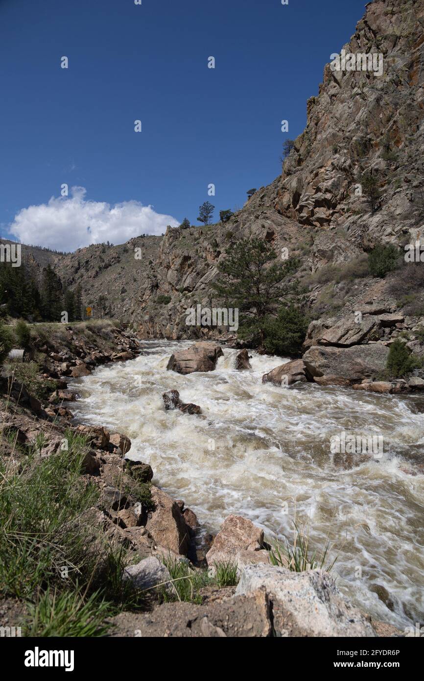 Powder River Banque D'Images