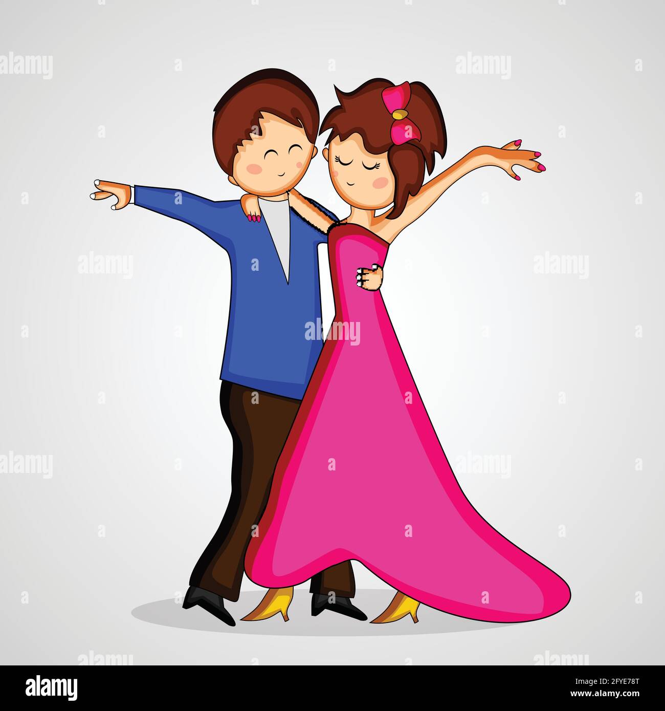 Arrière-plan de la saint valentin Illustration de Vecteur