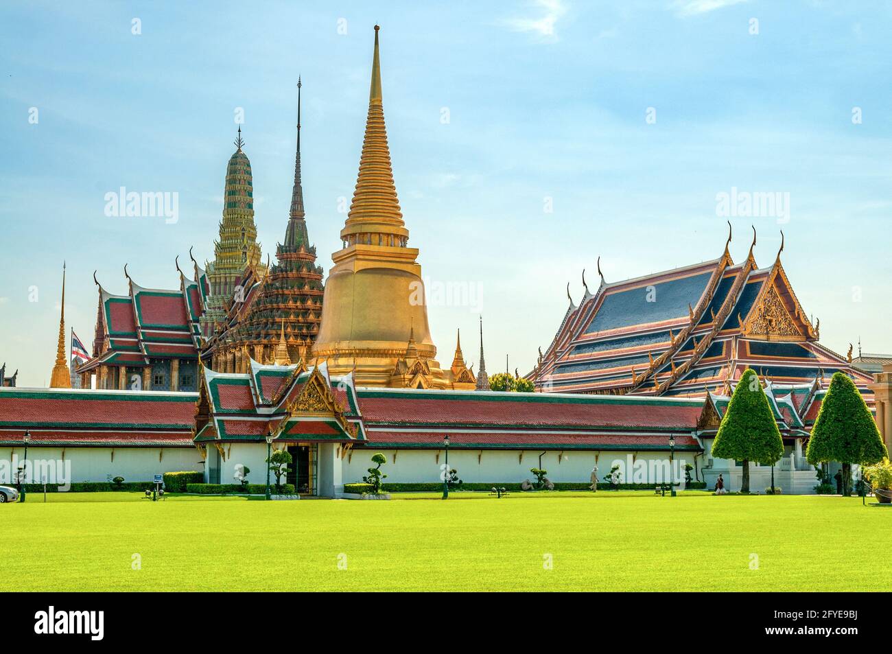 Grand Palace, Bangkok, Thaïlande Banque D'Images