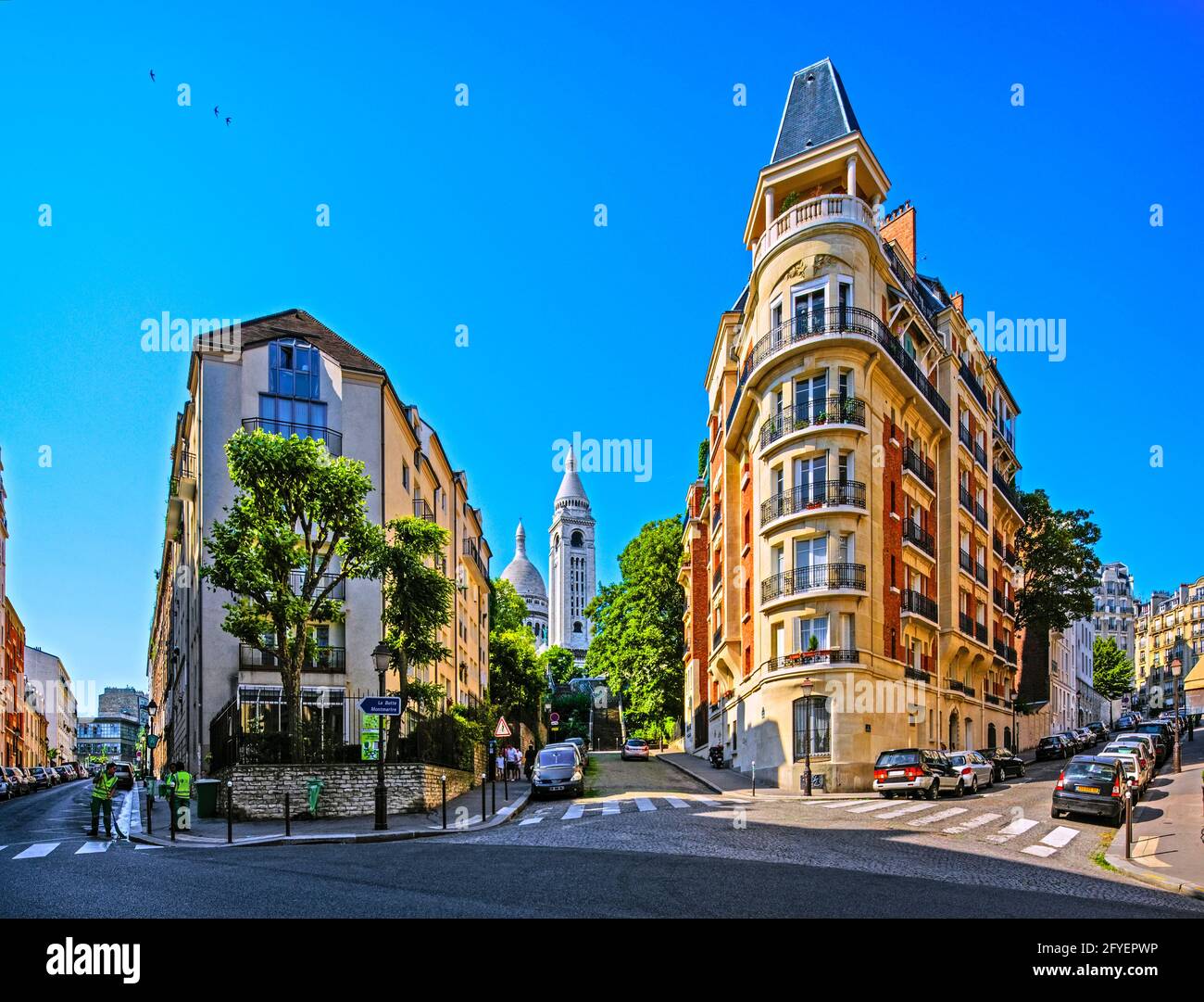 Rue lamarck in paris Banque de photographies et d’images à haute