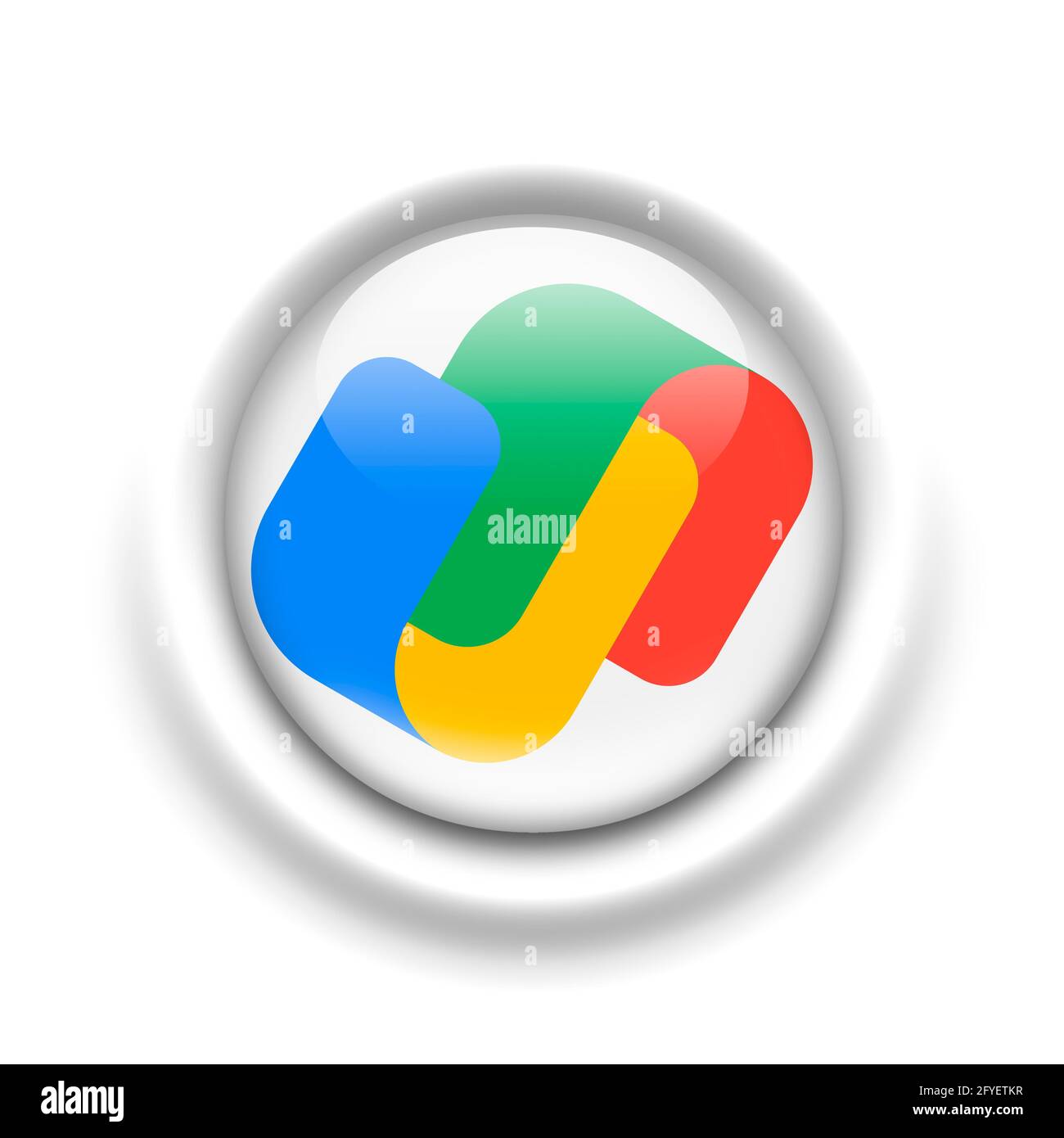 Logo Google payer Banque D'Images