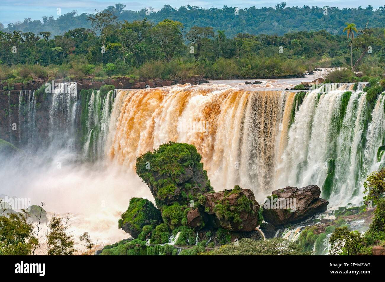 Iguassu Falls, Argentine Banque D'Images