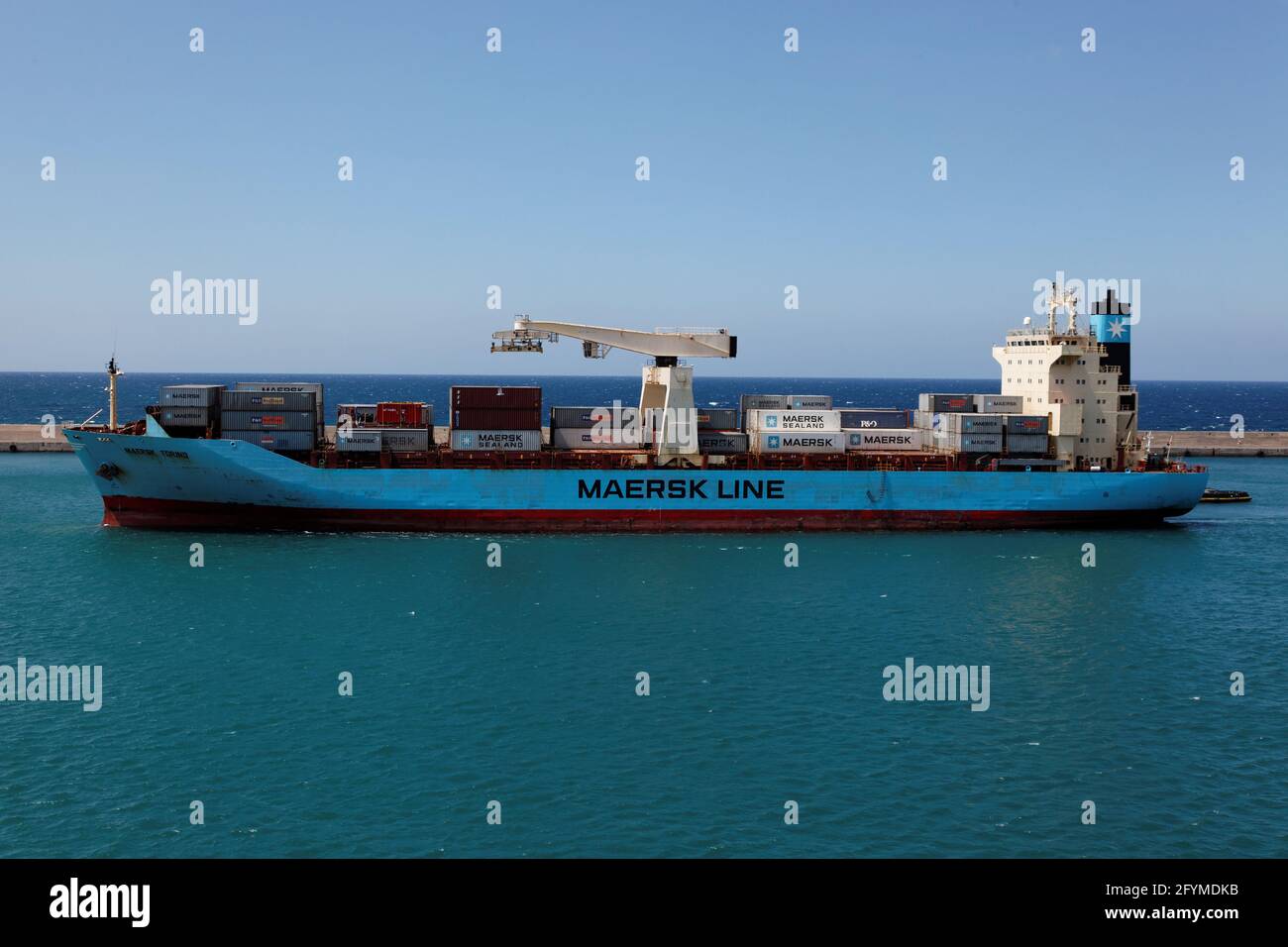 Maersk Torino IMO8820200 Banque D'Images