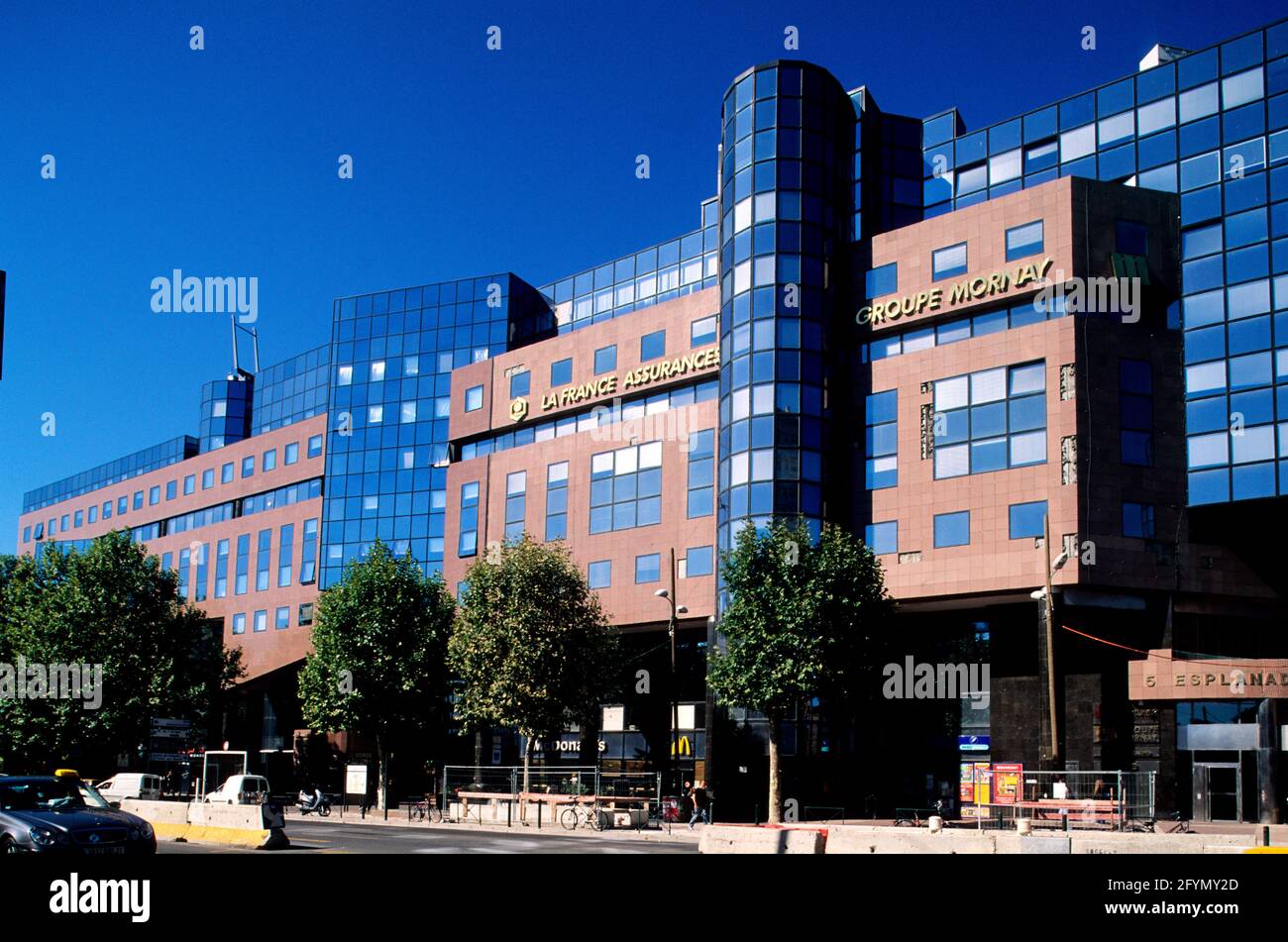 FRANCE. HAUTE-GARONNE (31) TOULOUSE. CENTRE D'AFFAIRES (COMPANS CAFFARELLI PLAZA) Banque D'Images