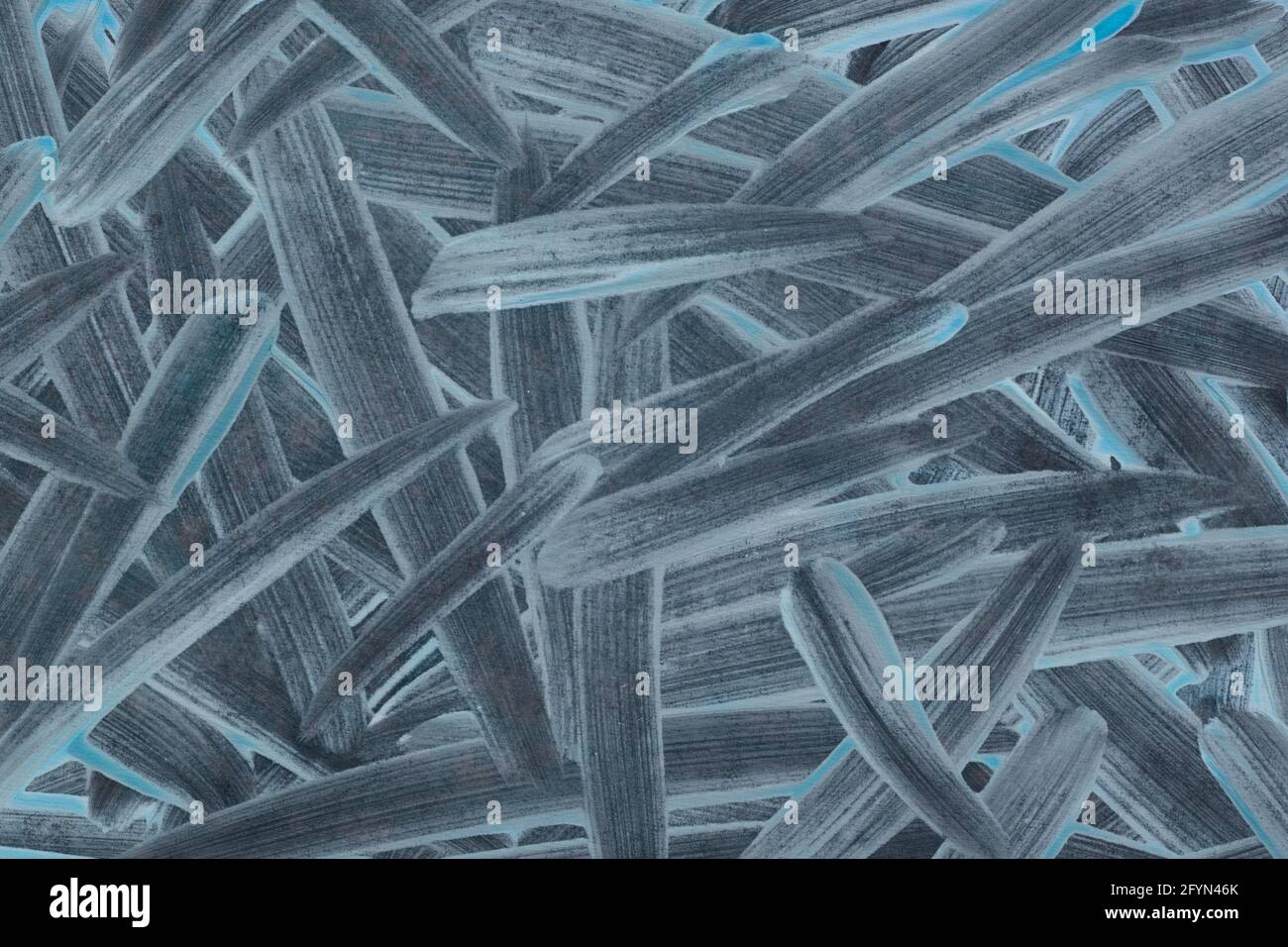 aquarelle grise et bleue peinte sur la texture d'arrière-plan du papier Banque D'Images