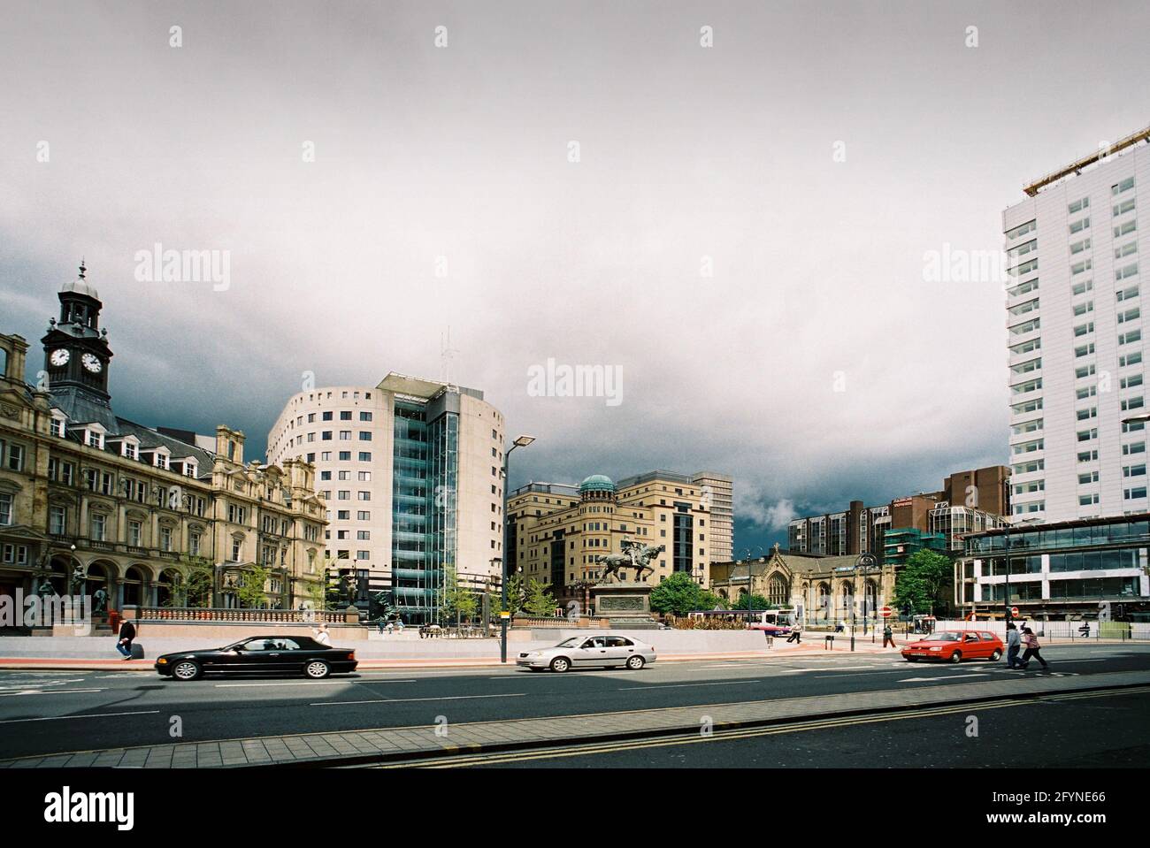 City Square Leeds West Yorkshire Angleterre Banque D'Images