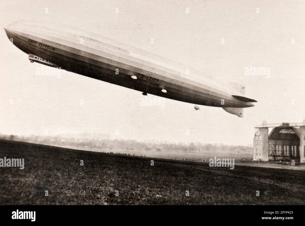 Le Graf Zeppelin digible Banque D'Images