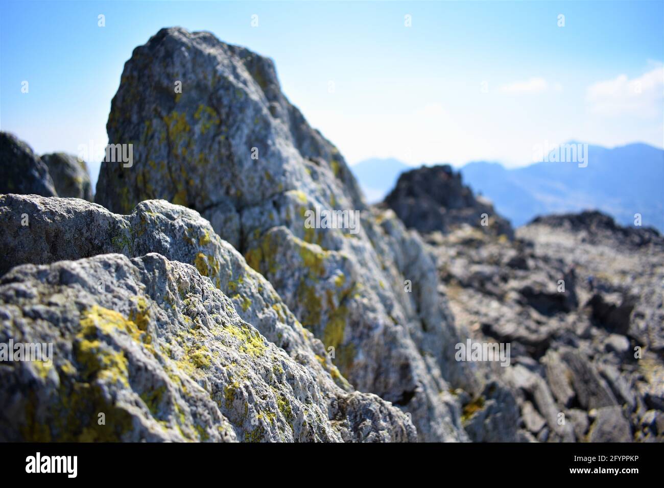 Snowdonia Rocks Banque D'Images