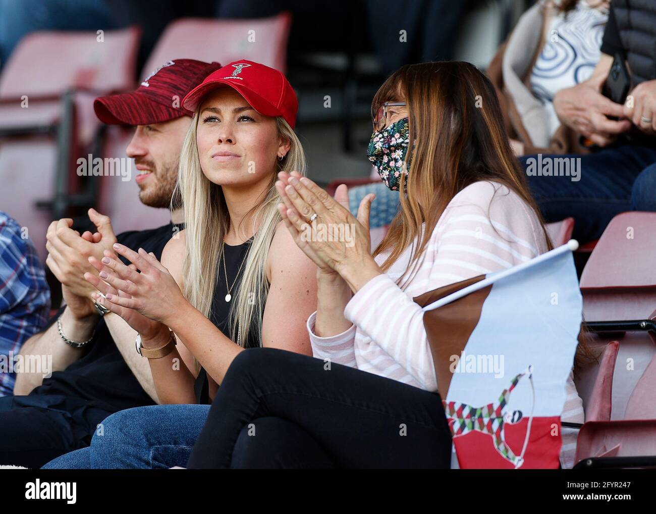 Twickenham Stoop, Londres, Royaume-Uni. 29 mai 2021. Anglais Premiership Rugby, Harlequins versus Bath; Quins Supporters Credit: Action plus Sports/Alay Live News Banque D'Images