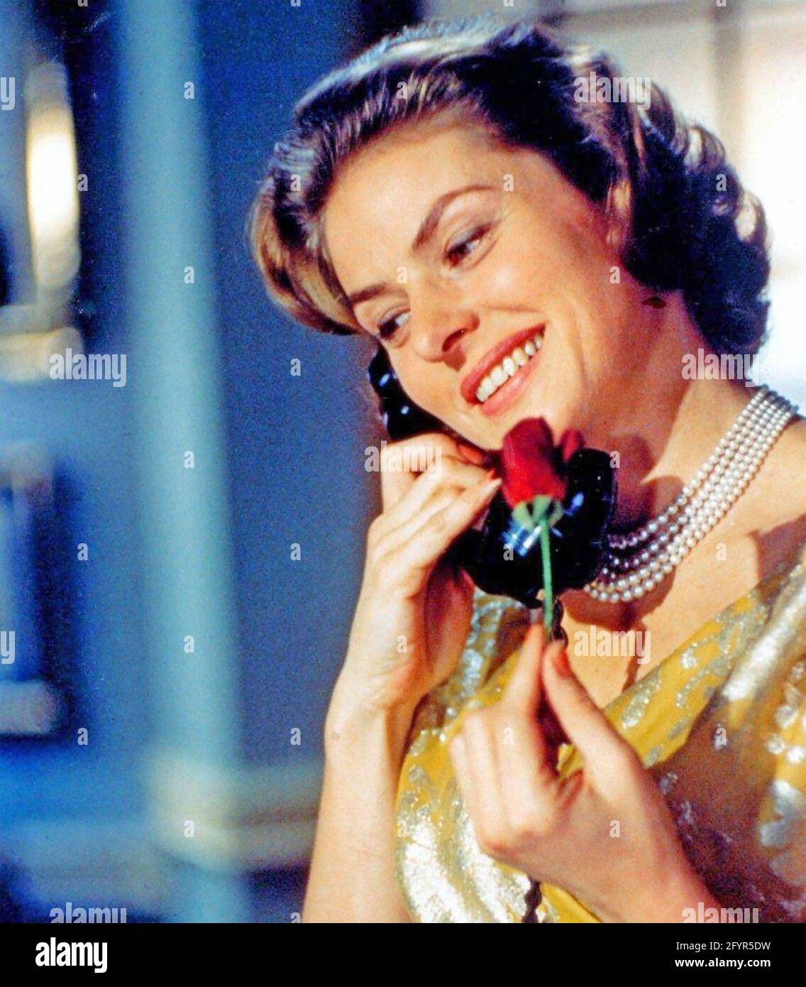 INGRID BERGMAN (1915-1982) actrice suédoise vers 1955 Banque D'Images