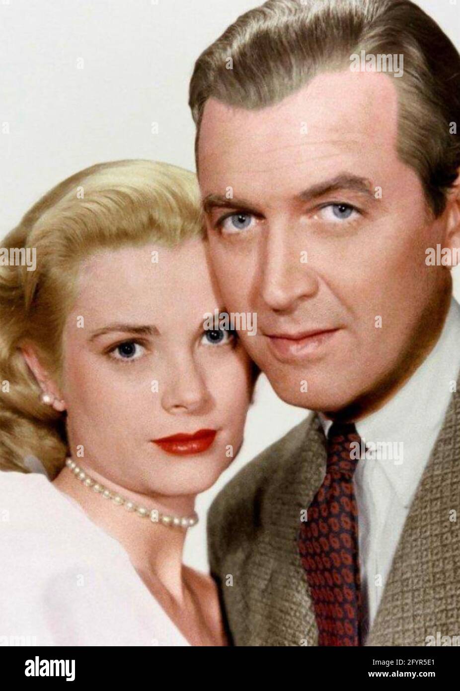LUNETTE arrière 1954 Paramount Pictures film avec Grace Kelly et James Stewart Banque D'Images
