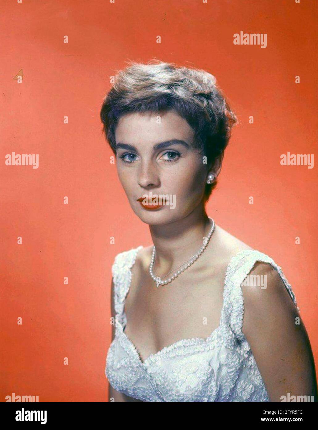 JEAN SIMMONS (1929-2010) actrice anglaise vers 1960 Banque D'Images