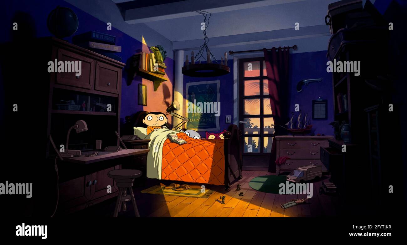 LITTLE VAMPIRE (2020) -titre original: PETIT VAMPIRE-, réalisé par JOANN SFAR. Crédit : SUR animation Studios / Album Banque D'Images