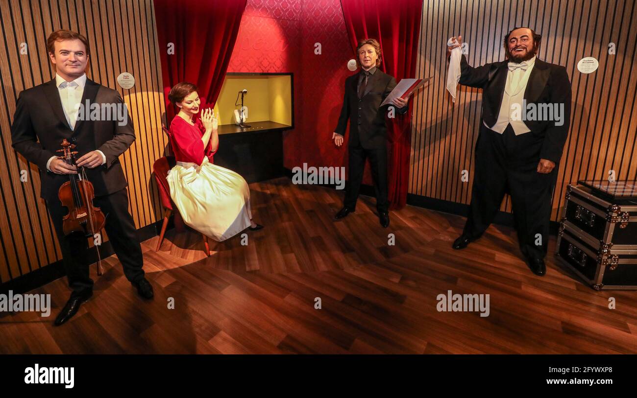 MUSÉE GRÉVIN, PARIS Banque D'Images