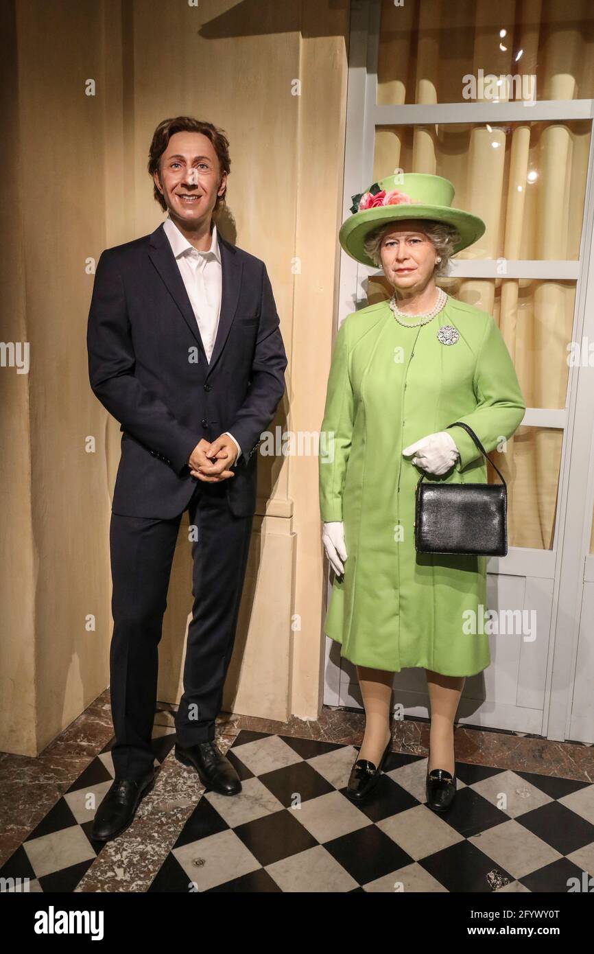 MUSÉE GRÉVIN, PARIS Banque D'Images