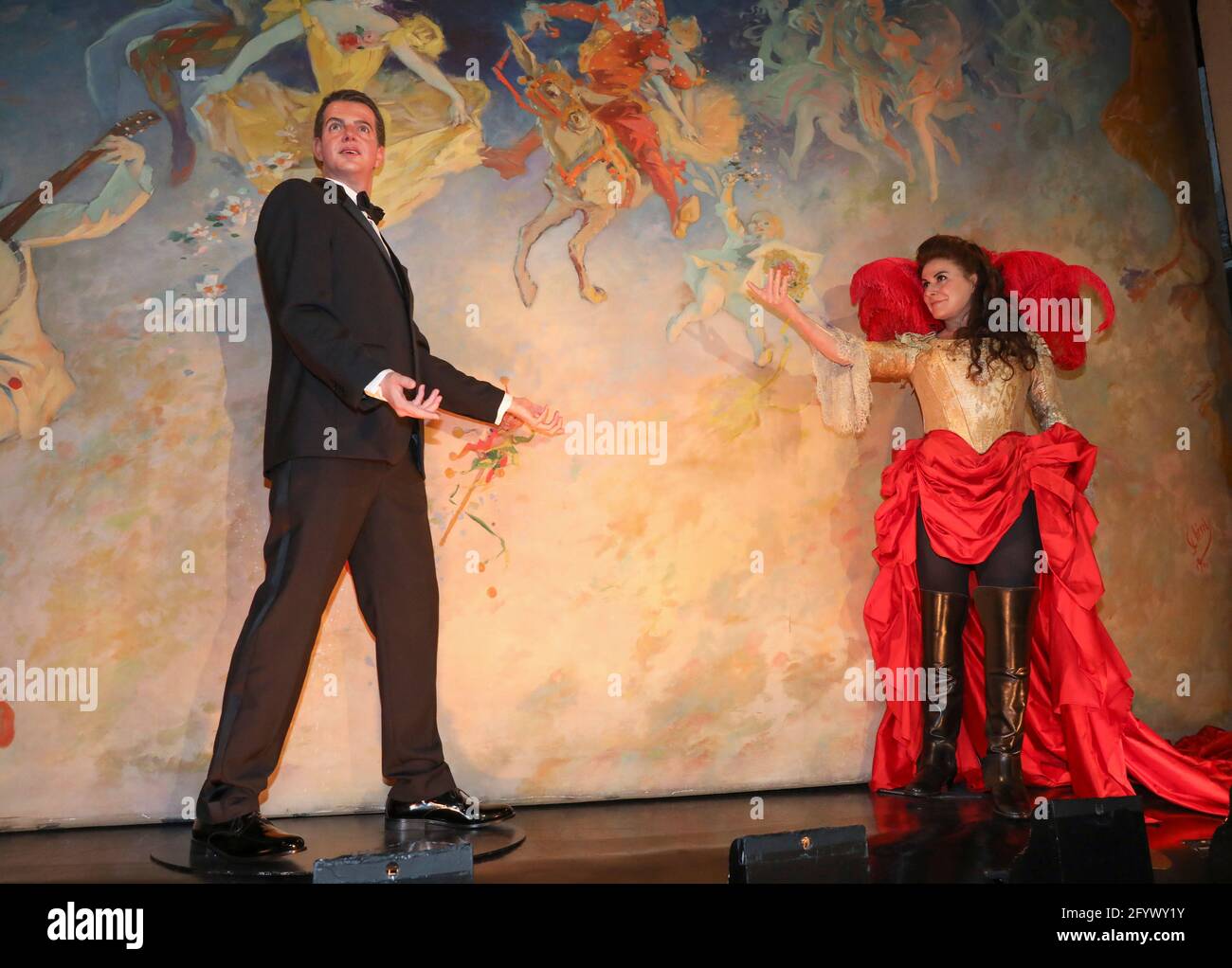 MUSÉE GRÉVIN, PARIS Banque D'Images