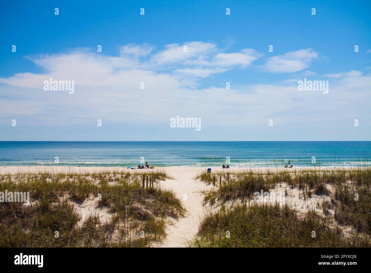 Panama City Beach le beau jour d'été, Floride, États-Unis Banque D'Images