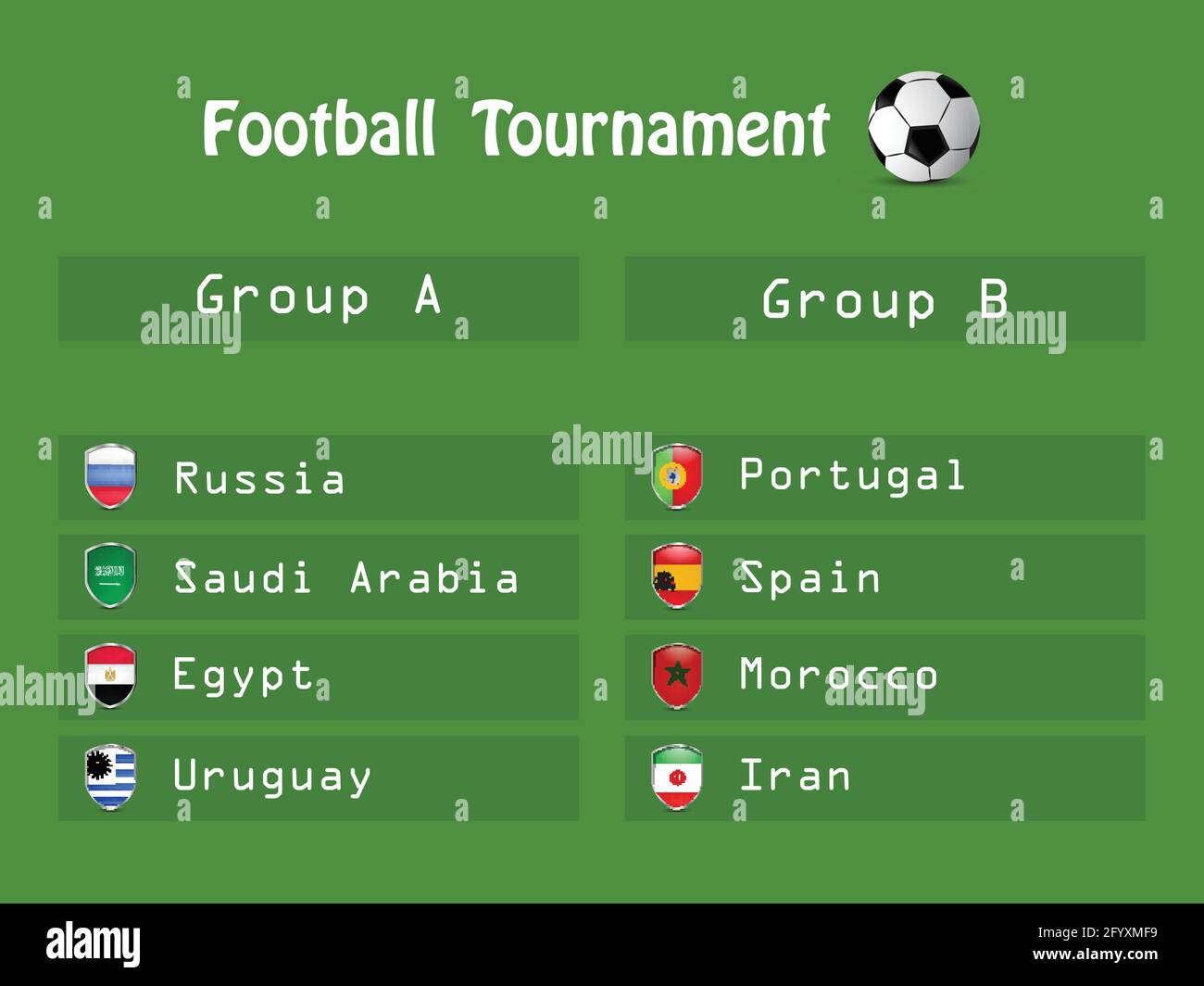 Arrière-plan de soccer Illustration de Vecteur