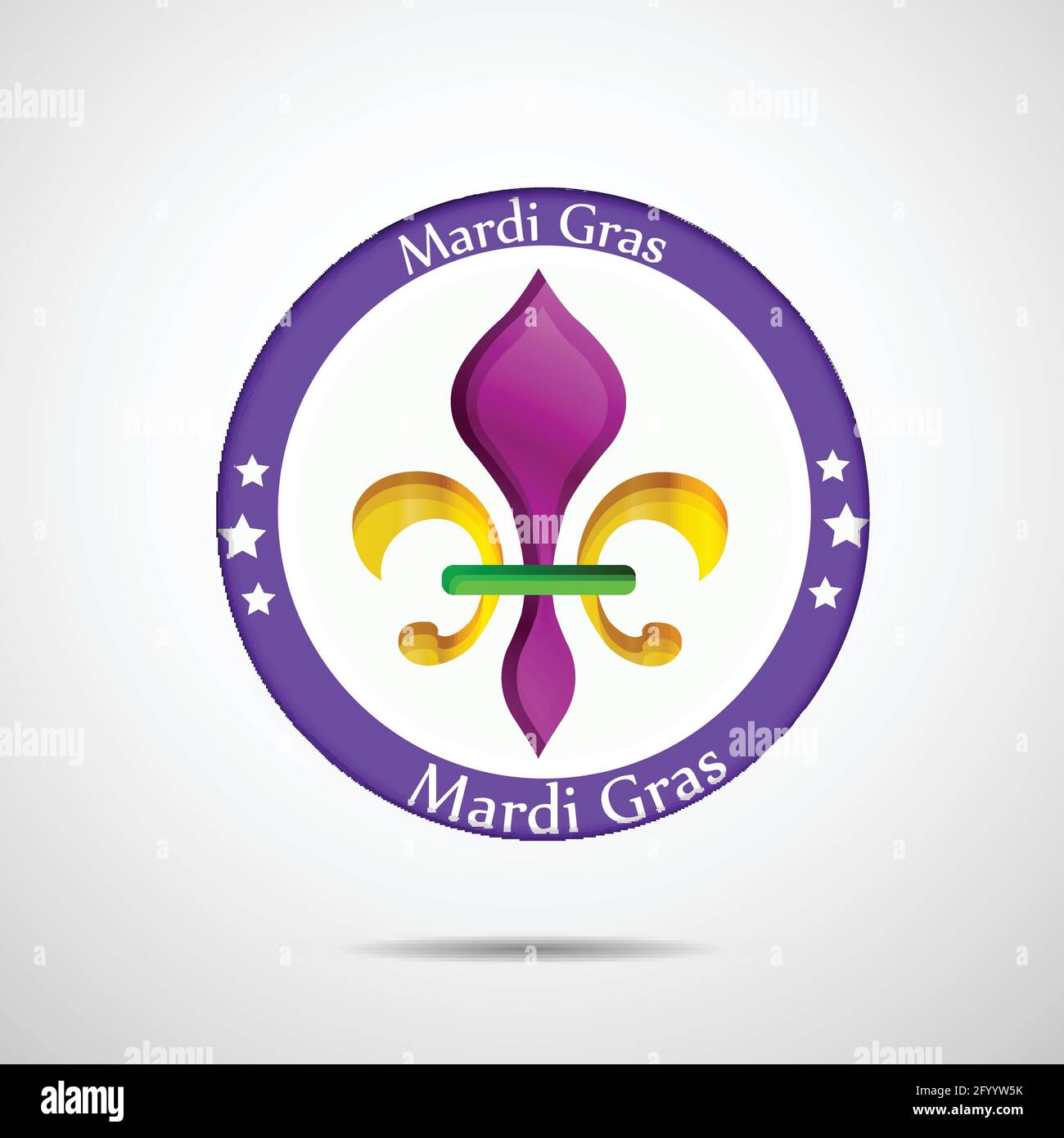 Carnaval de Mardi gras Illustration de Vecteur