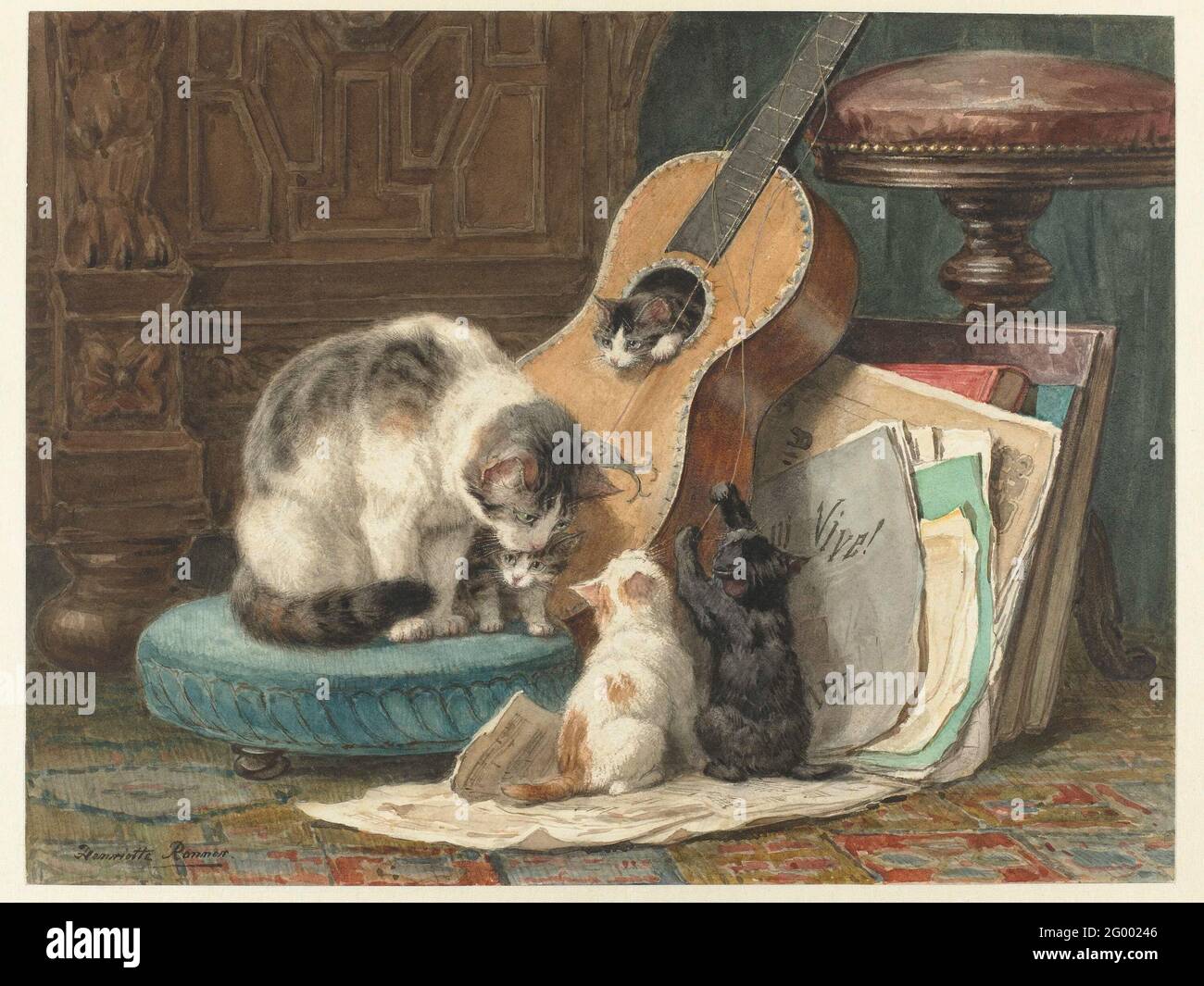 Henriette Ronner Banque De Photographies Et D Images A Haute Resolution Alamy