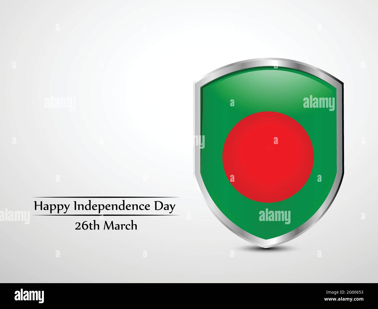Journée de l'indépendance du Bangladesh Illustration de Vecteur