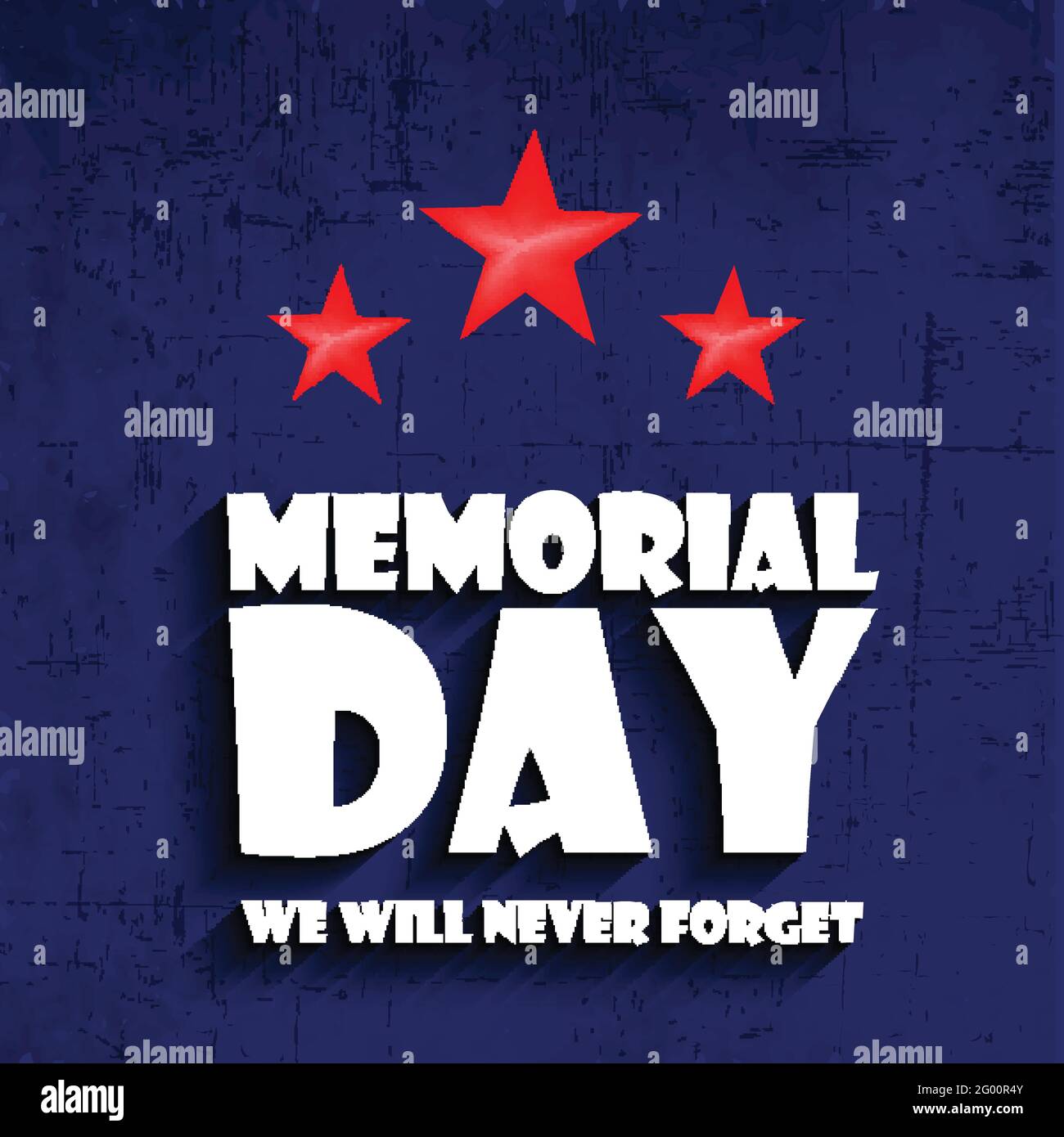 USA Memorial Day Illustration de Vecteur