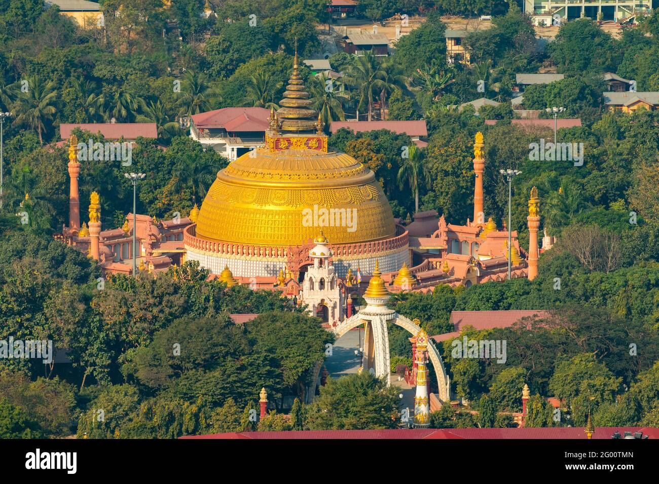 L'école bouddhiste, Rhône-Alpes, au Myanmar Banque D'Images