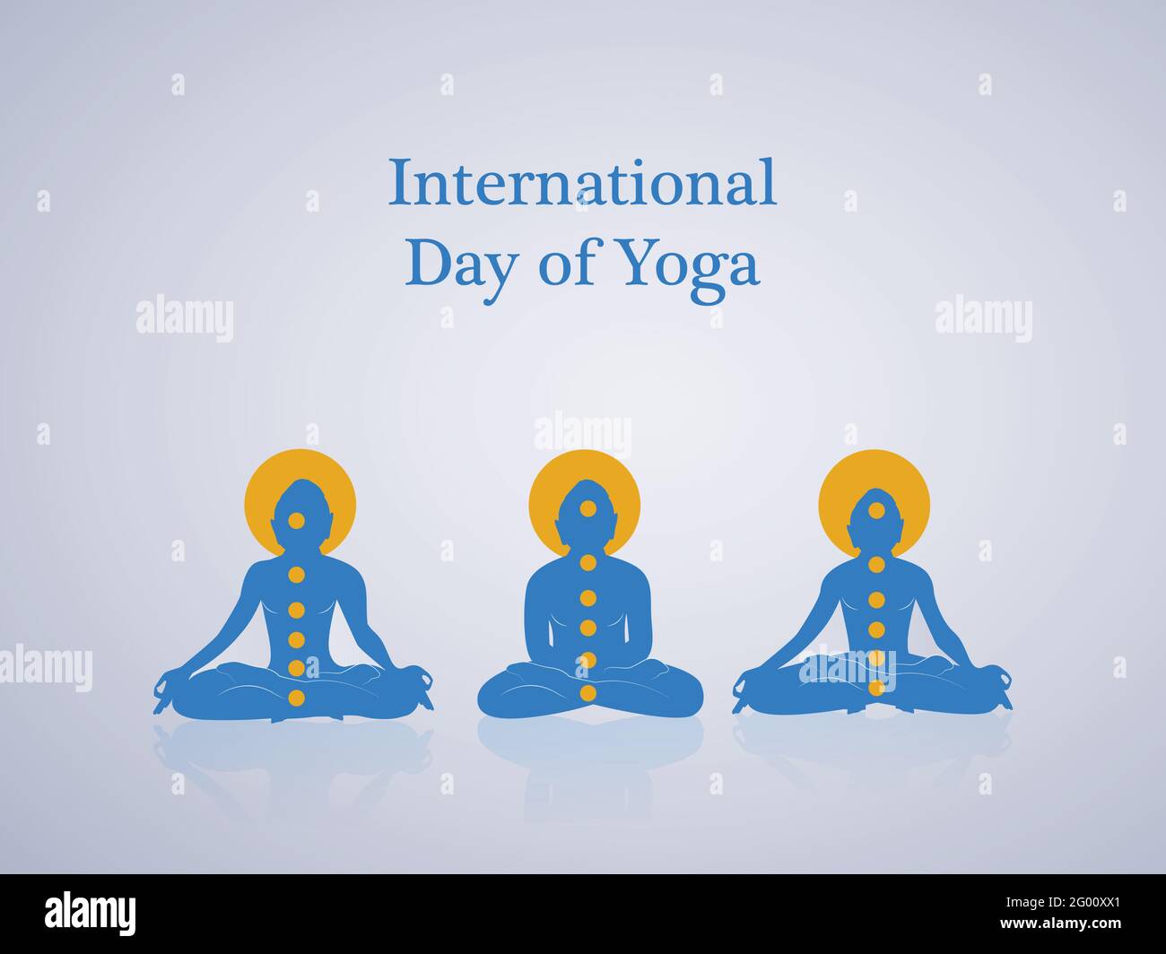 Posture du yoga arrière-plan Illustration de Vecteur