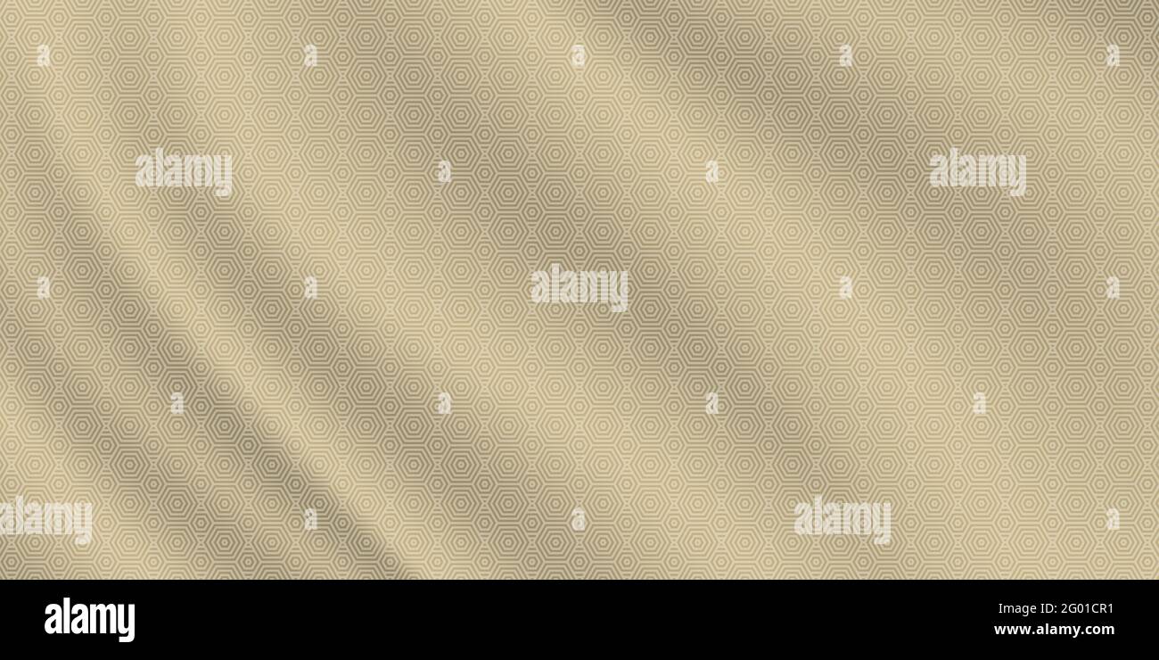 Motif géométrique abstrait sans couture avec texture soie. Forme hexagonale de tissu gris conception traditionnelle d'arrière-plan pour décoratif, papier peint; vêtements; Illustration de Vecteur