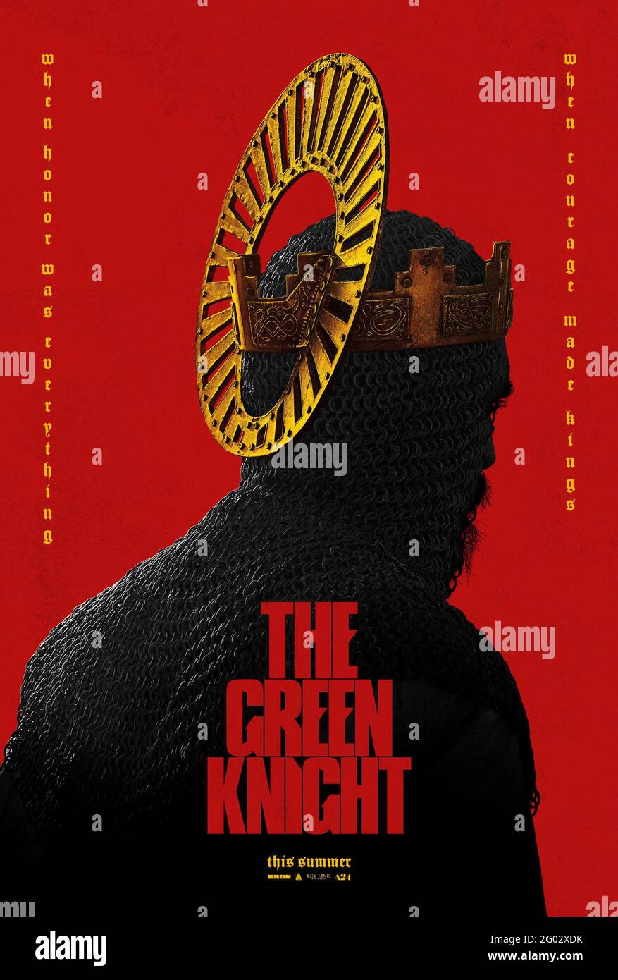 THE GREEN KNIGHT (2021), réalisé par DAVID LOWERY. Crédit : Saillor Bear / BRON Studios / Album Banque D'Images