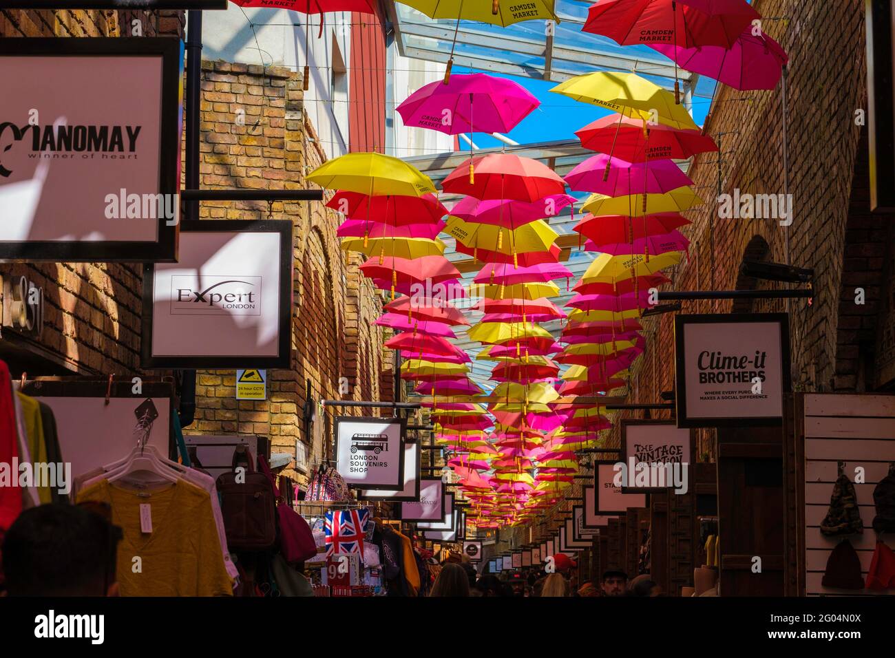 Restrictions de levée post Covid, Camden Lock, Londres, Royaume-Uni Banque D'Images