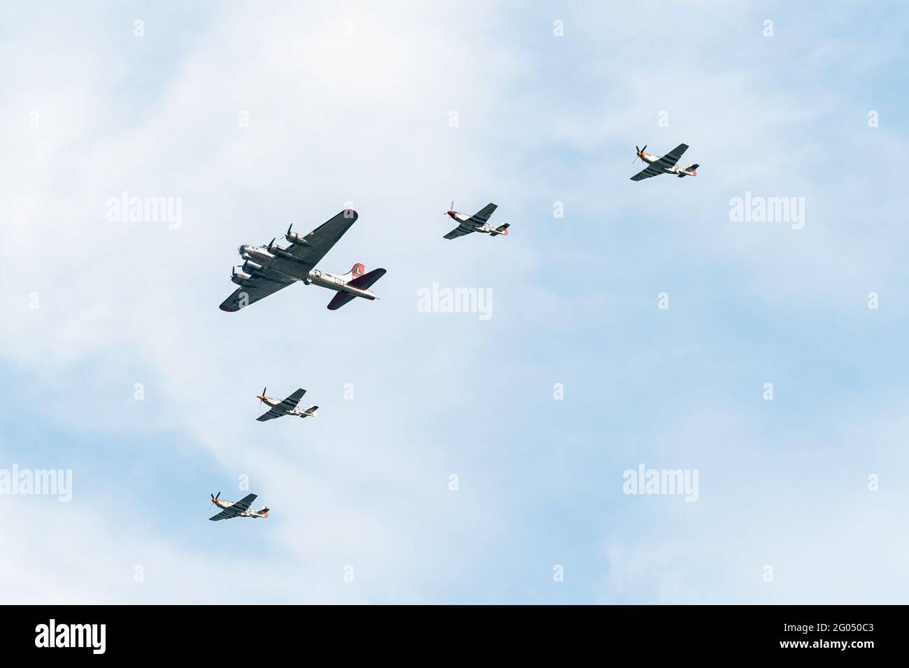 L'avion participe à un survol lors de l'événement Salute to America 2020 le samedi 4 juillet 2020, sur la pelouse sud de la Maison Blanche Banque D'Images