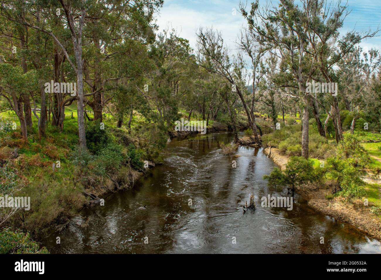 Nannup, rivière Blackwood, WA, Australie Banque D'Images