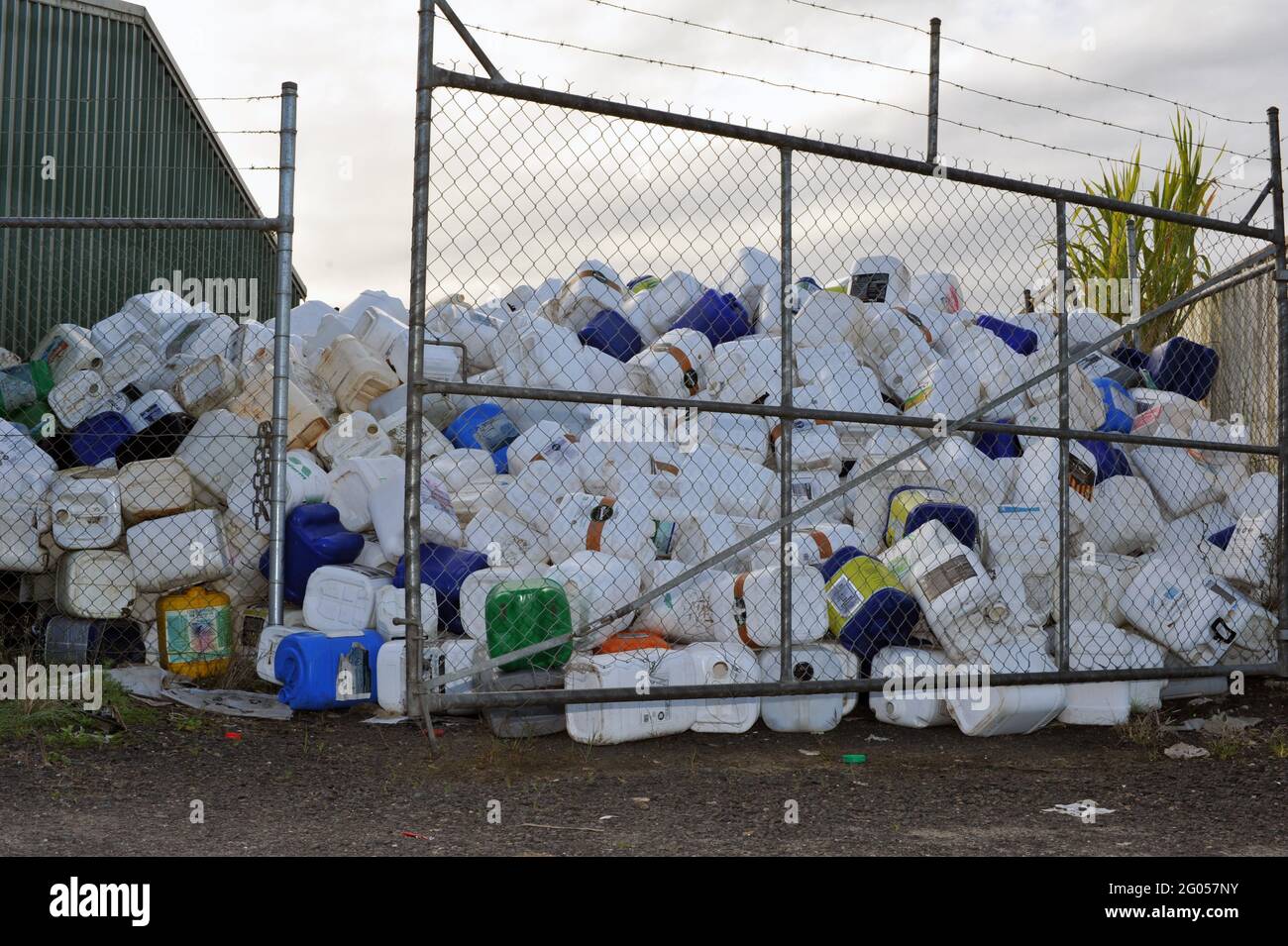 Centre de recyclage australien Banque D'Images