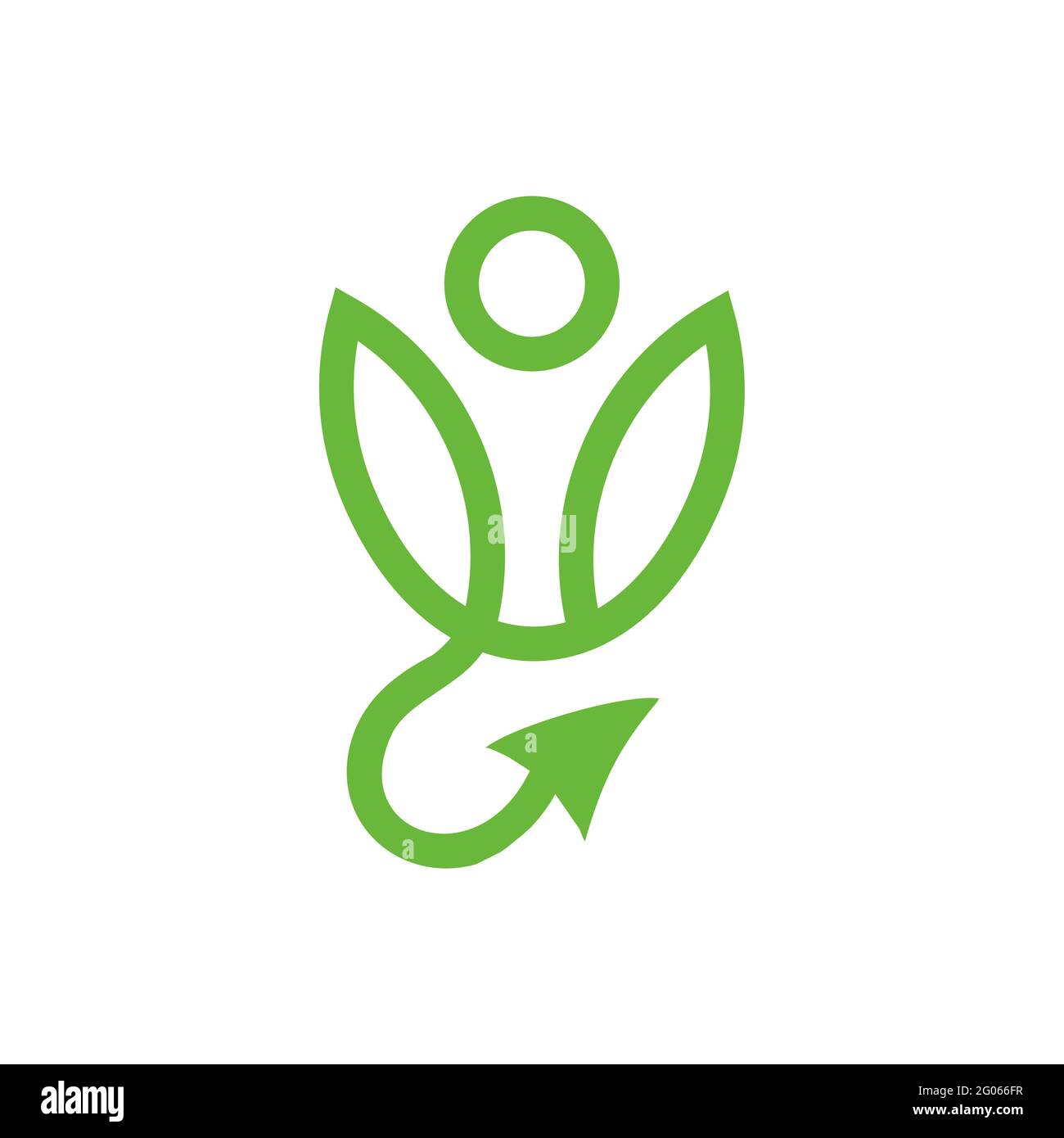 marijuana vert diable Illustration de Vecteur