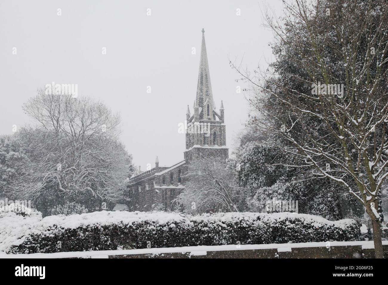 L'église de Noël Banque D'Images