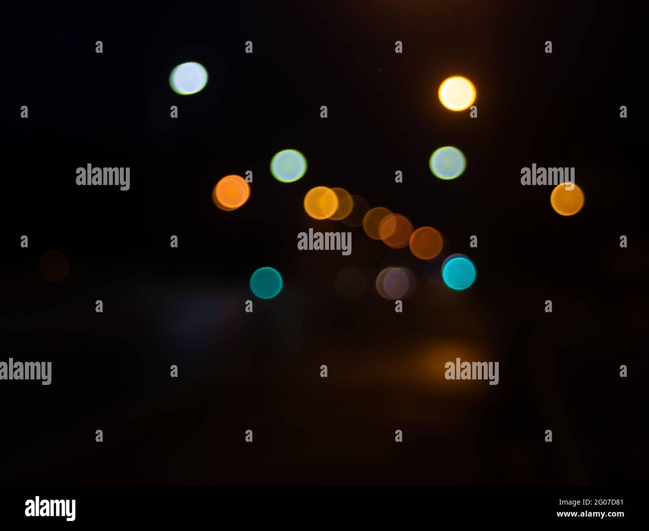 Ombres claires la nuit Banque D'Images