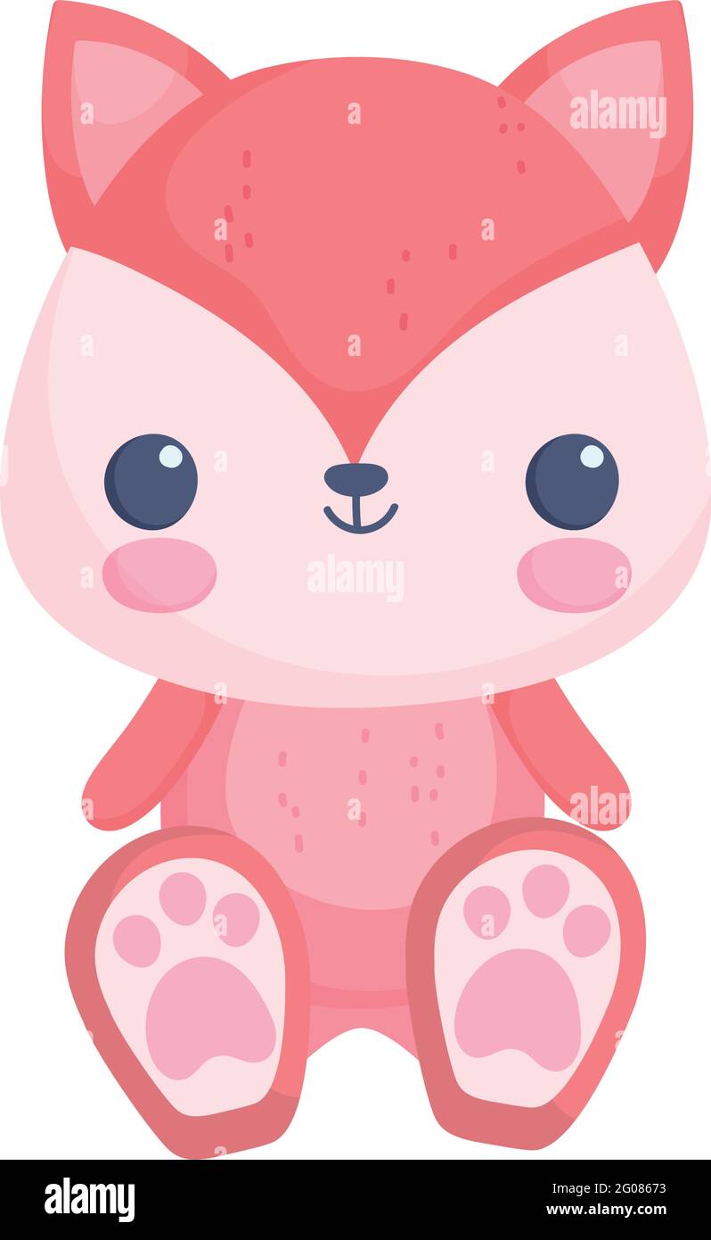 Jouet Bourre De Renard Image Vectorielle Stock Alamy