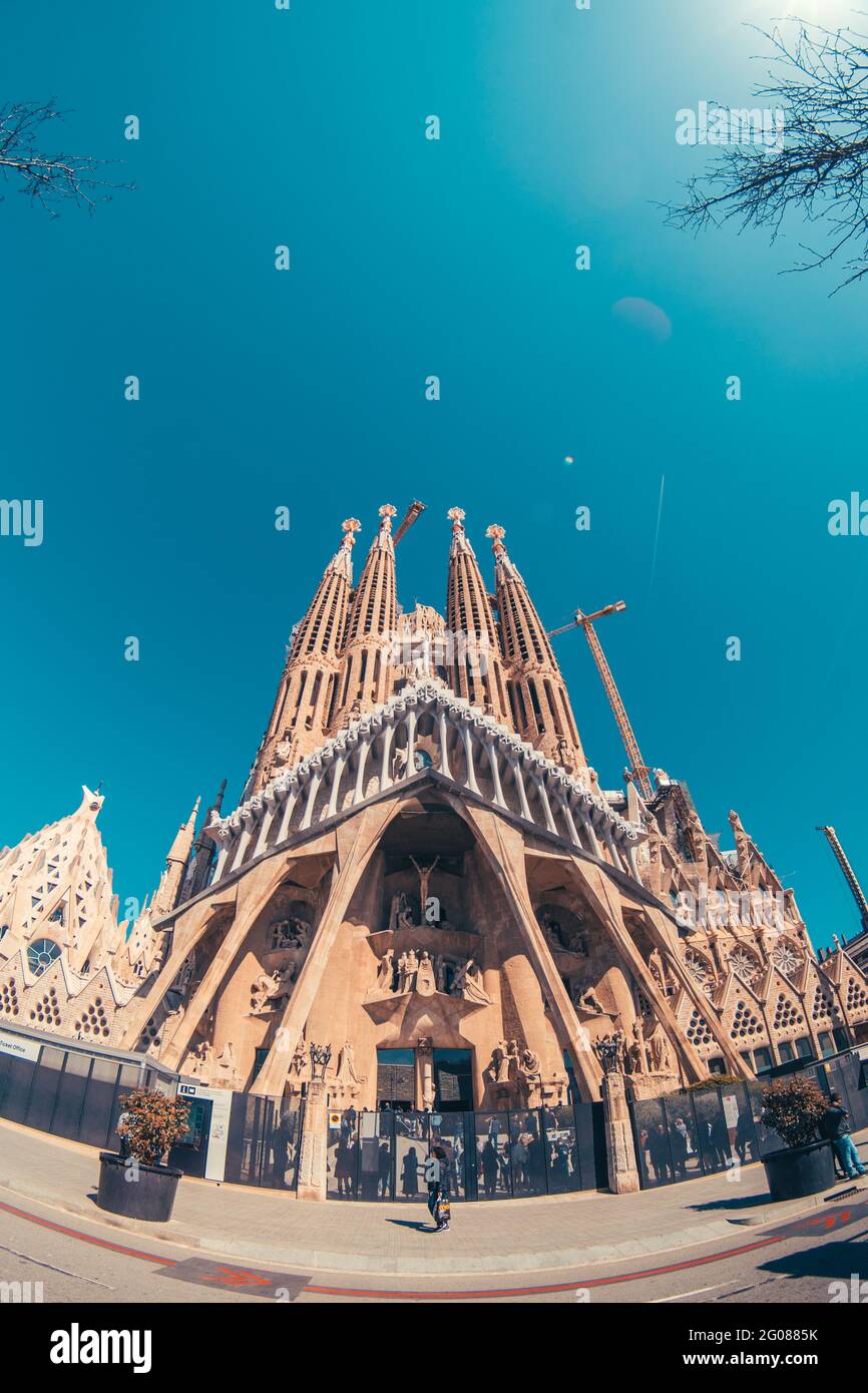 La sainte famille barcelone Banque de photographies et d’images à haute
