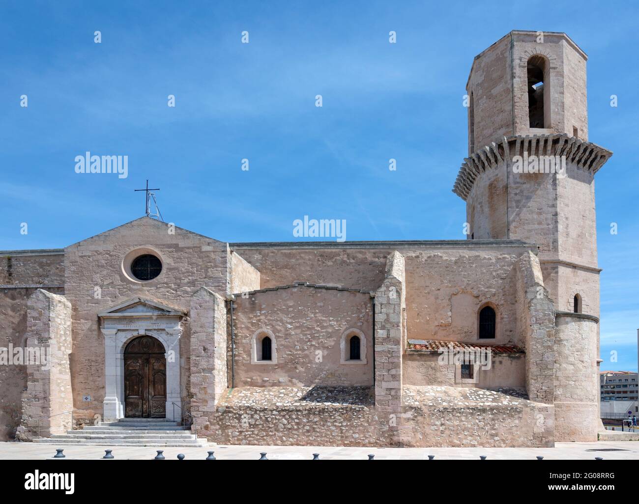La plus ancienne église de Marseille : église Saint-Laurent Banque D'Images