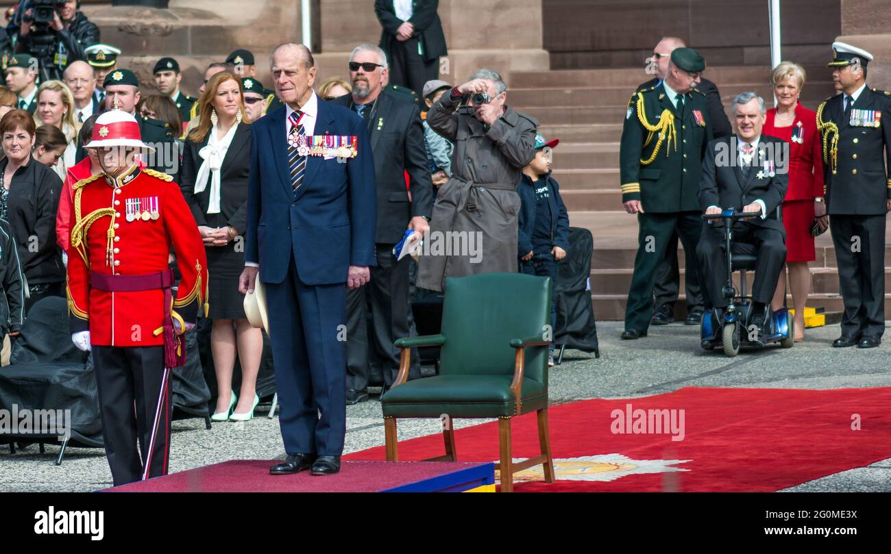 Duc d'Édimbourg, Toronto, Canada, 2013 Banque D'Images