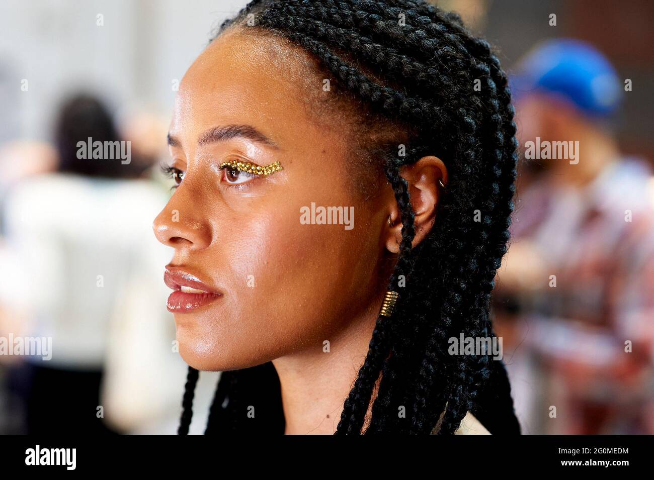 SYDNEY, AUSTRALIE - 02 JUIN : des tenues sont vues en coulisses avant le spectacle Mariam Seddiq lors de la Afterpay Australian Fashion week 2021 Resort '22 Collections à Carriageworks le 02 juin 2021 à Sydney, en Australie. Banque D'Images