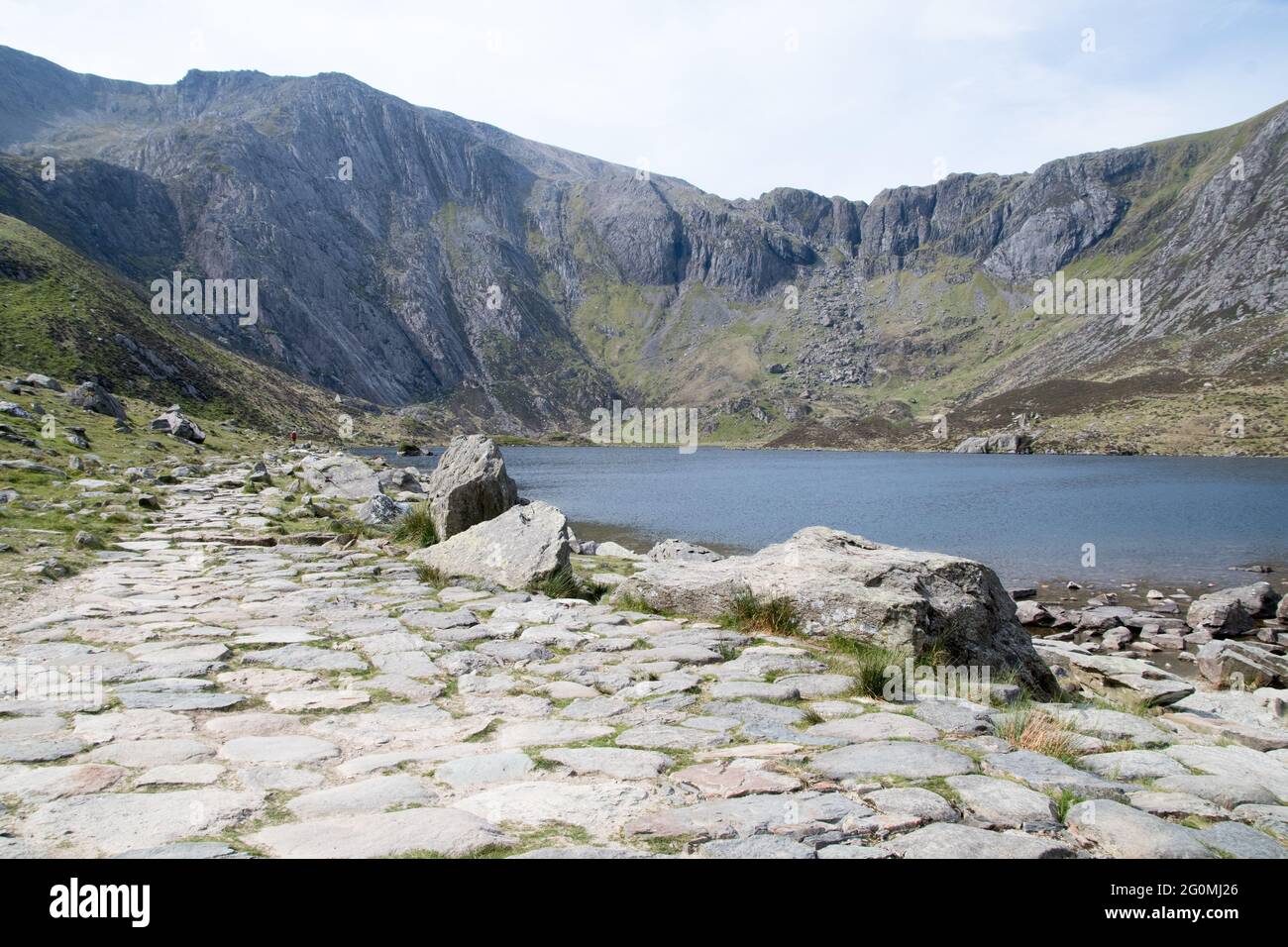Idwal Llyn North Wales Snowdonia Banque D'Images